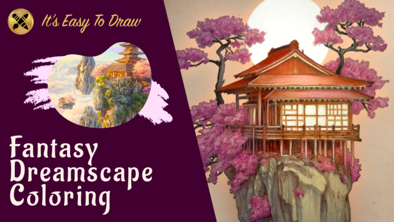 Fantasy Dreamscape Coloring