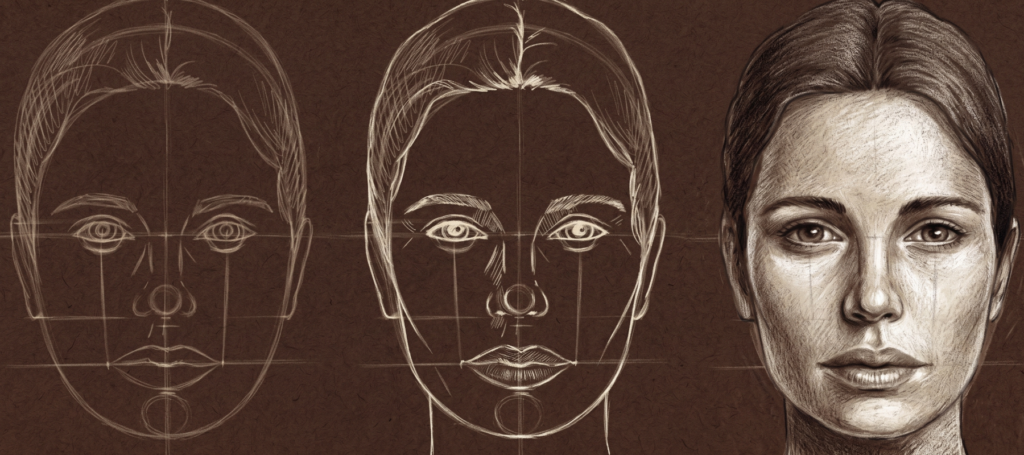 The Easy Way To Draw Faces