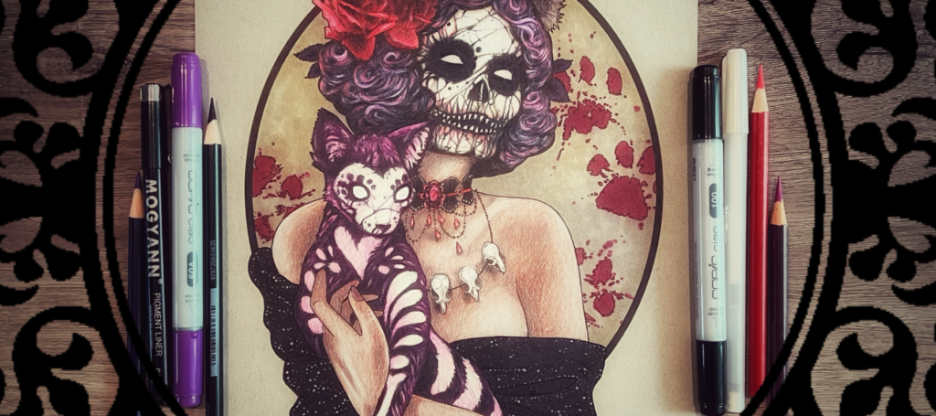 Halloween Gothic Coloring