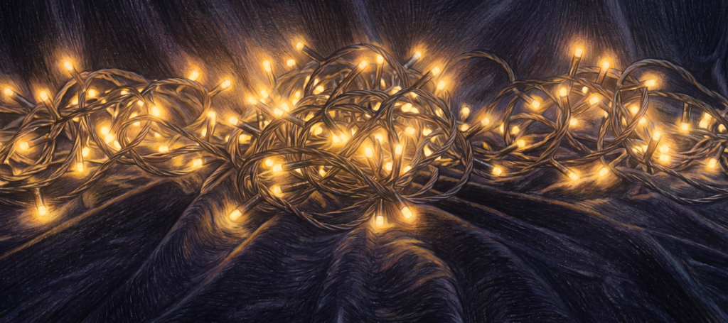 Light Illusions With Colored Pencils