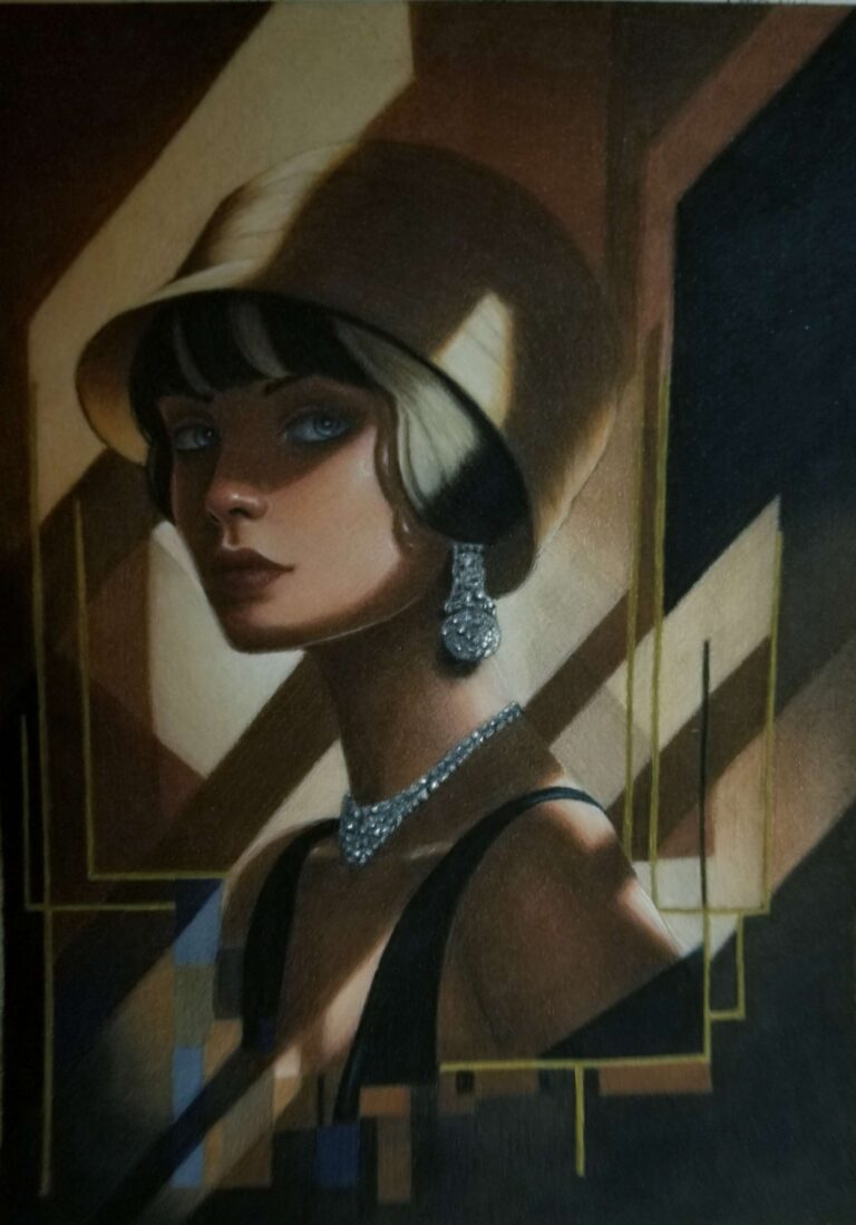 Noir Lady Coloring