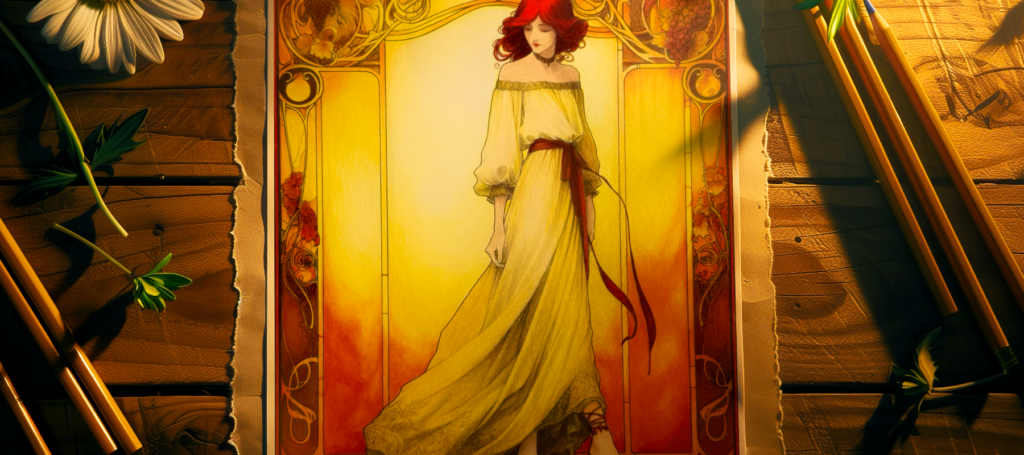 Stained Glass Effects With Colored Pencils
