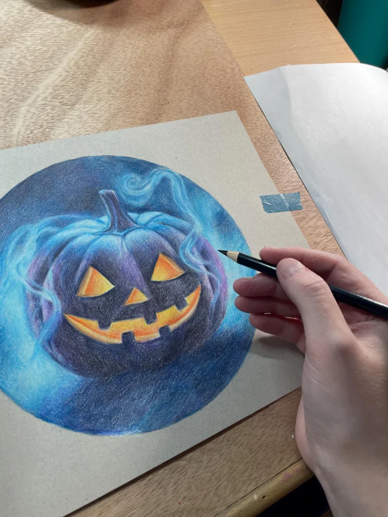 Glowing Pumpkin